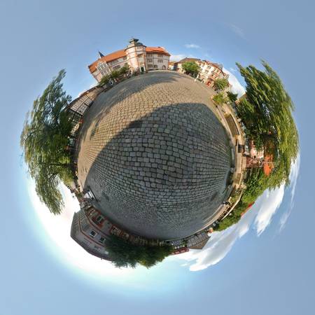 Marktplatz Alfeld - little planet